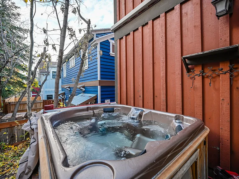 private hot tub