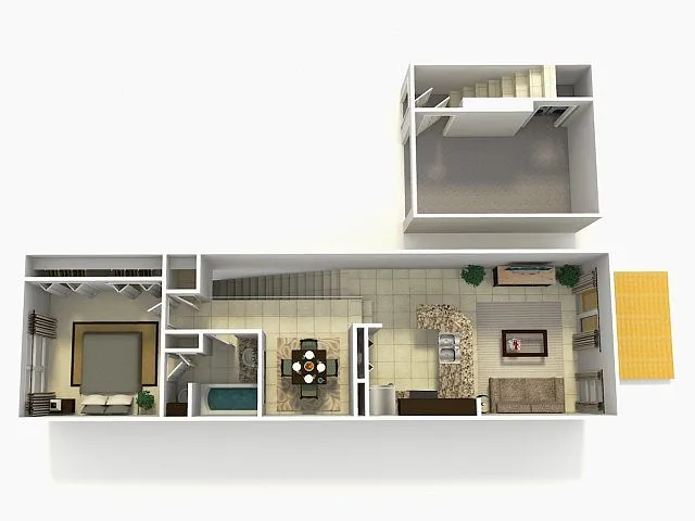 Floor plan Sevilla TH Rehab