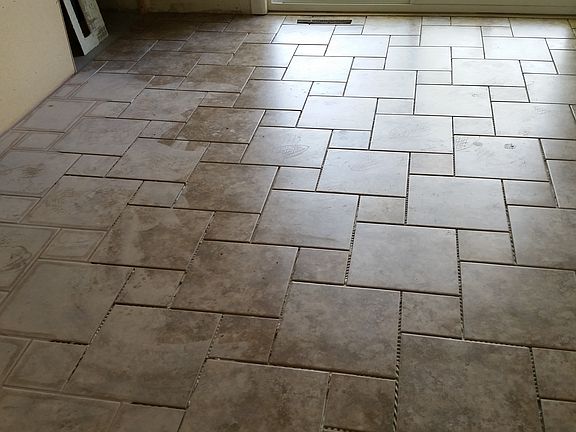 Ceramic Tile Kitchen