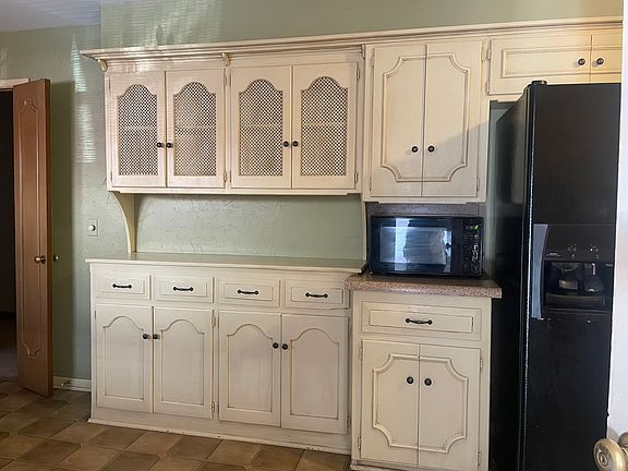 Built in buffet and kitchen storage