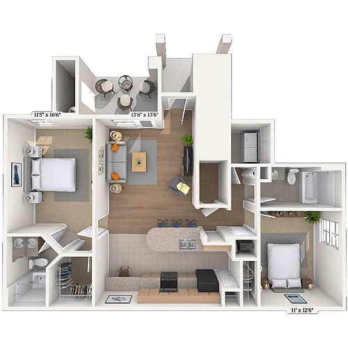 Floor plan B2