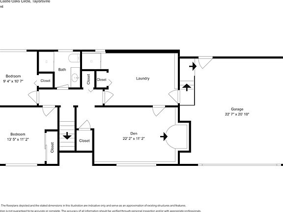 2nd image of 2611 W Castle Oaks Cir