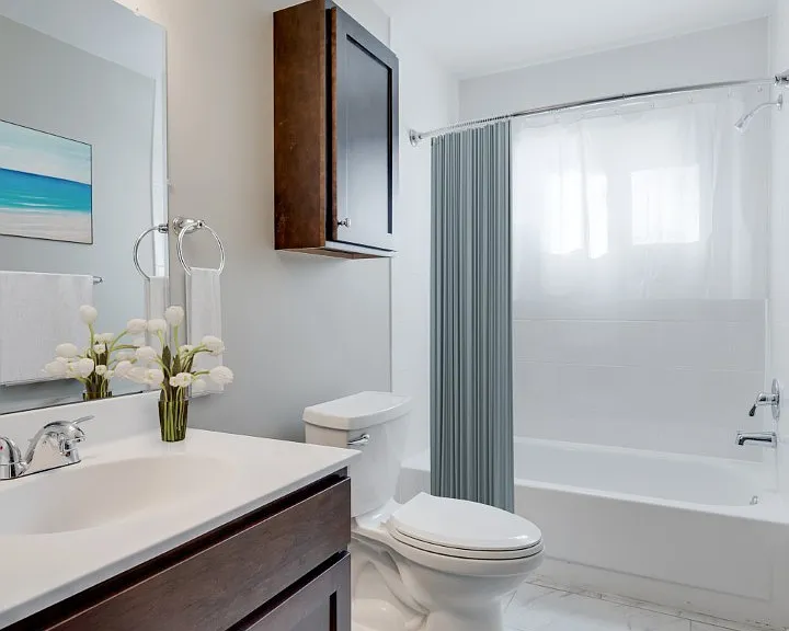 Elevate your lifestyle at St. Anthony Group, where stylish interiors and modern amenities await. This stunning bathroom features elegant finishes and spacious designs, perfect for your daily retreat. Schedule a tour today and see for yourself!