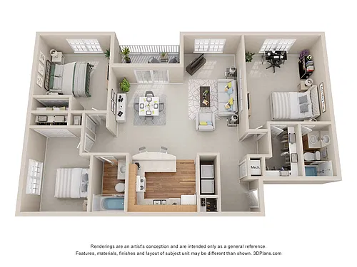 Floor plan 3CGn