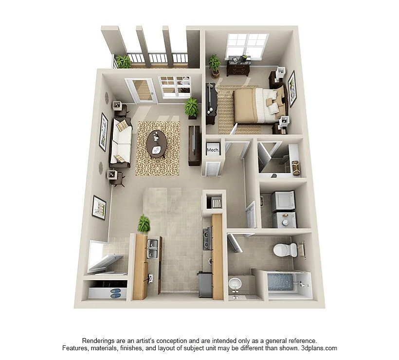 Floor plan A1F