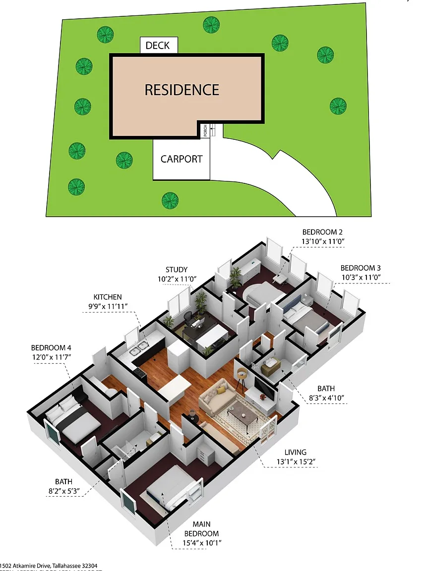 5 bed, $2,450 — Photo 3