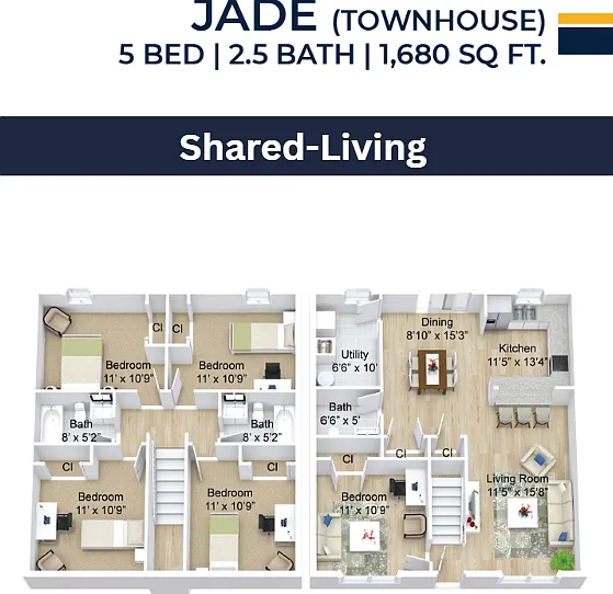 Owens Lake Commons Apartments & Townhomes — Photo 92