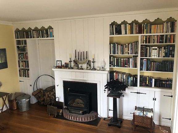 Living Room w/Wood Stove Insert