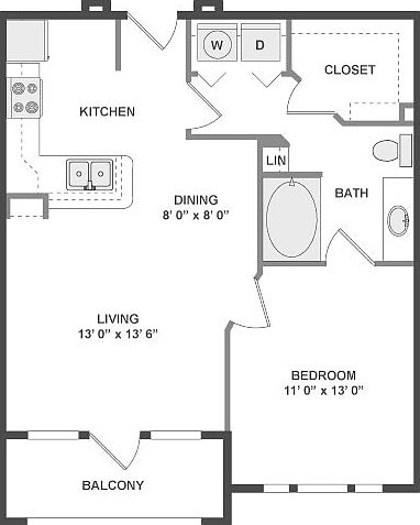 2nd image of 1000 San Marcos St #1-208