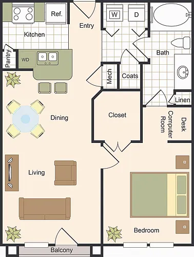 Floor plan A2