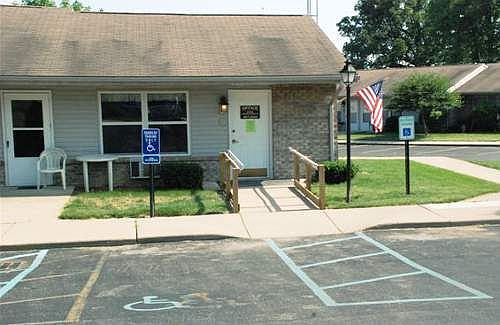 Accessible parking available