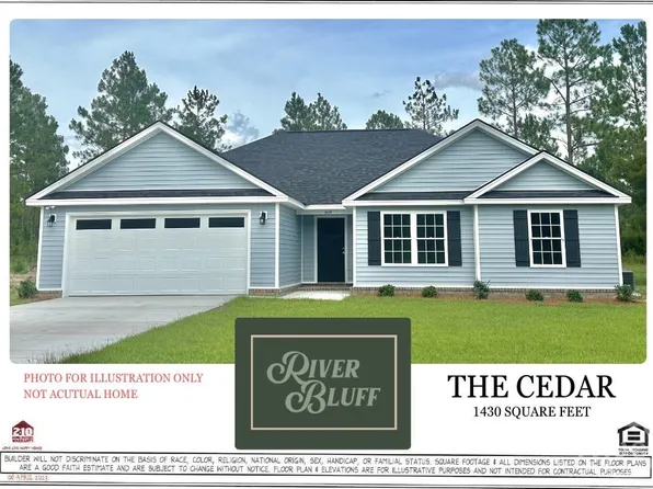 154 River Bluff Way, Ellabell, GA 31308