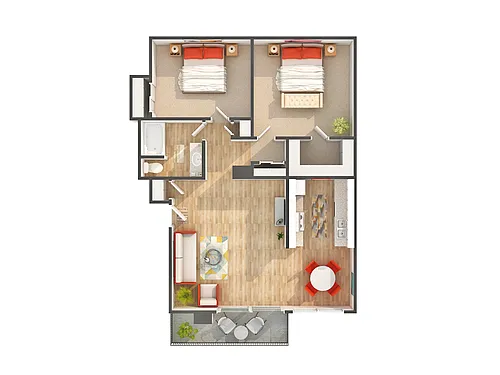 Floor plan B1