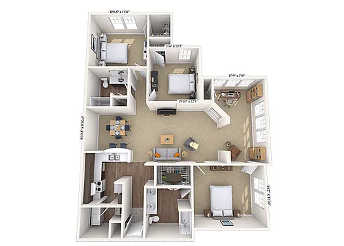 Floor plan C1