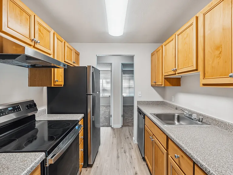 Explore this sleek kitchen designed for efficiency and style. Explore this sleek kitchen designed for efficiency and style.