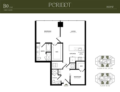 Floor plan B0