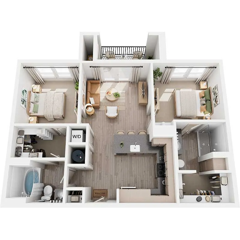 Floor plan B1