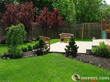 Professional landscaping and paver patio