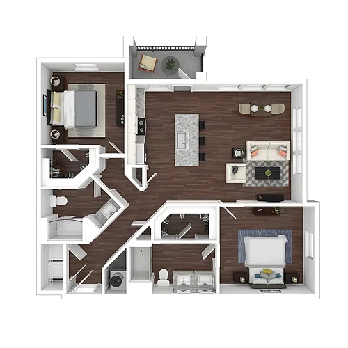 Floor plan B3