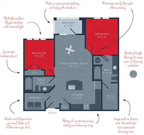 Floor plan Mars