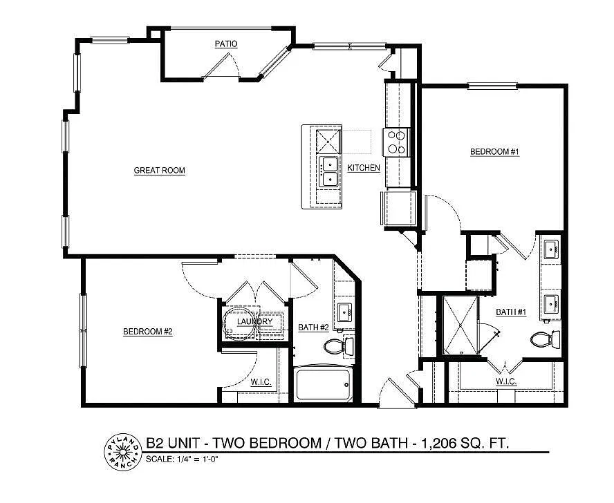 Floor plan B2