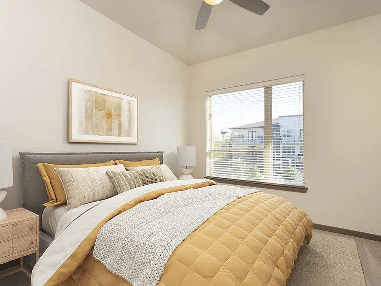 Carpeted Bedroom