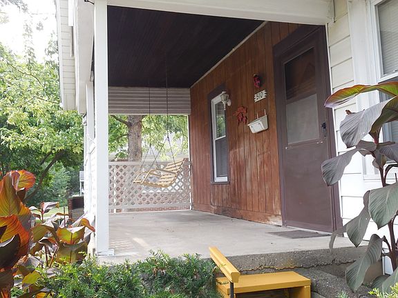 Front Porch with swing