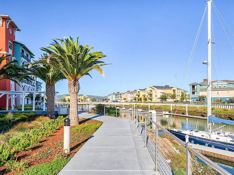 Our community is centered on a stunning marina