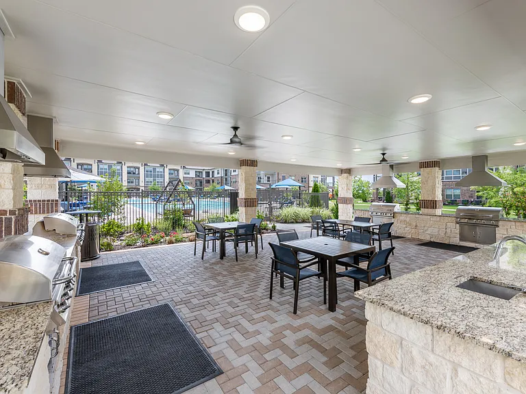 Cook, dine, and unwind in our grilling area