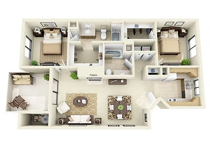 Floor plan The Sonoran