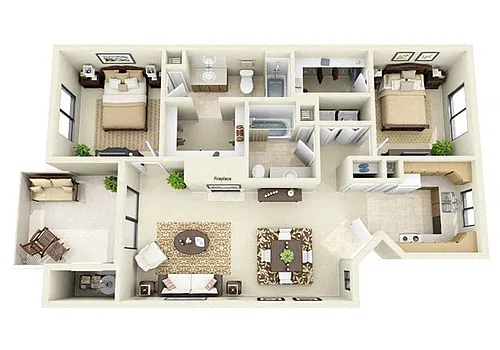 Floor plan The Sonoran