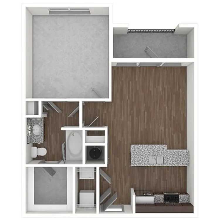 Floor plan The Custer