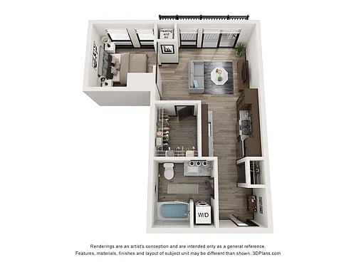 Floor plan Patterson