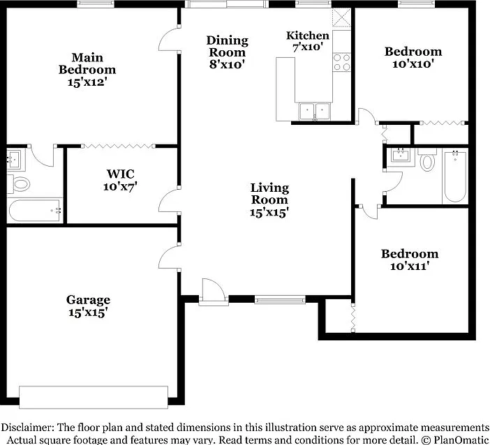 3 bed, 2.0 bath, 1167 sqft, $2,545 — Photo 2