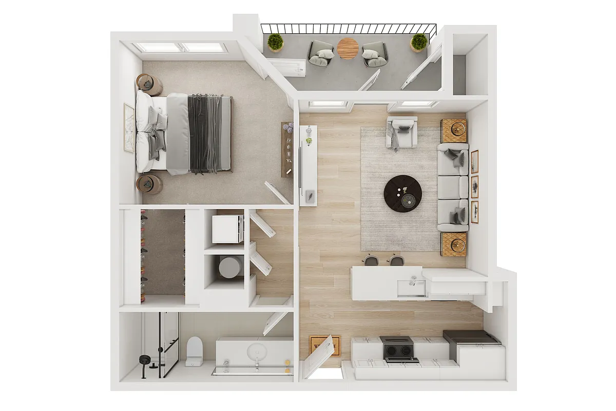 Floor plan A1F