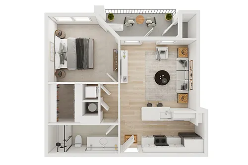 Floor plan A1F