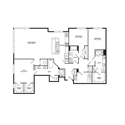 Floor plan PH2