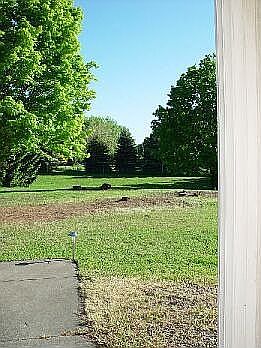 View from front door