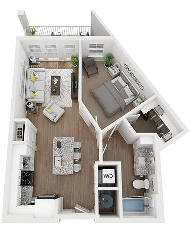 Floor plan A-7