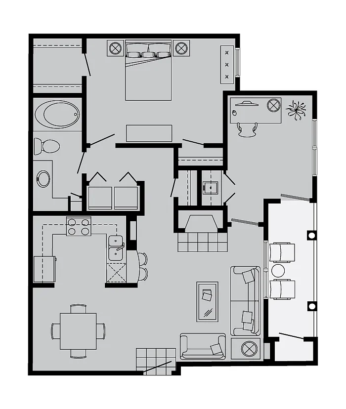 Floor plan C