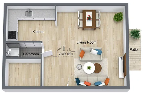 Floor plan Studio