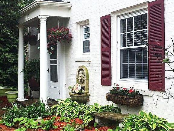 Front Of The Beautiful Home.