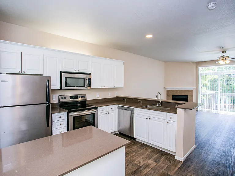 Faux Wood Floors in Select Units