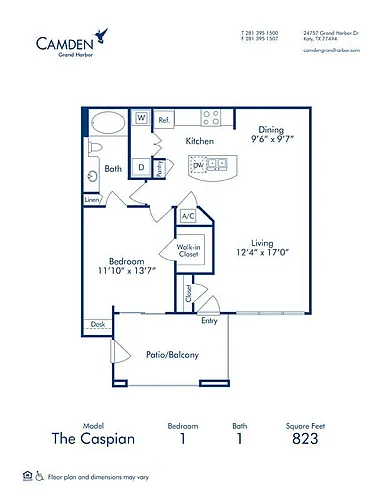 Floor plan The Caspian
