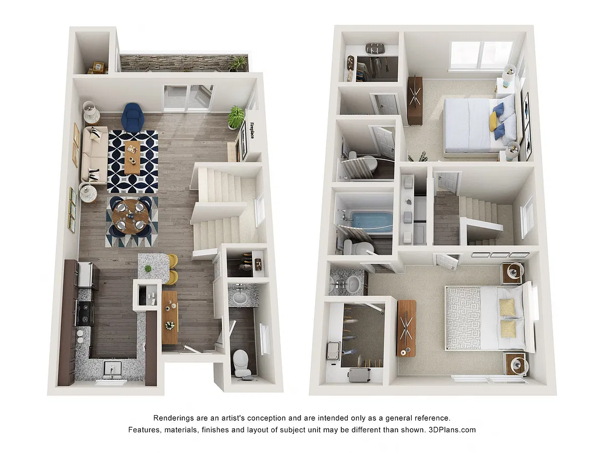 Floor plan The Fairfax