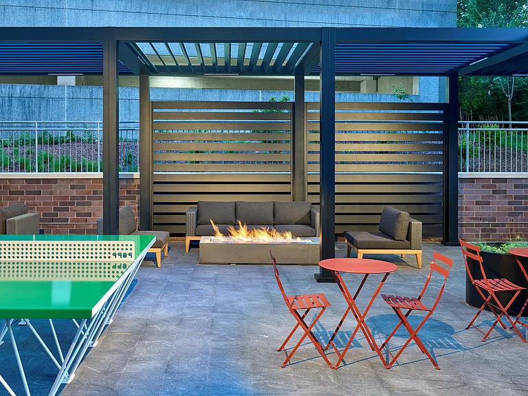 Indigo at McLean Station Phase I Outdoor Terrace Amenity Area