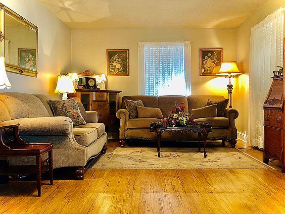 The living room...