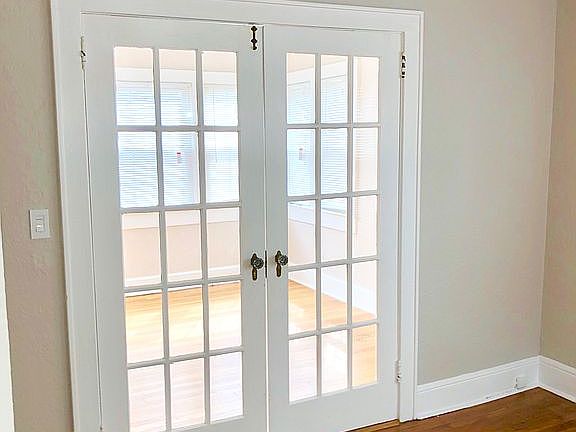 French Doors to Living Room