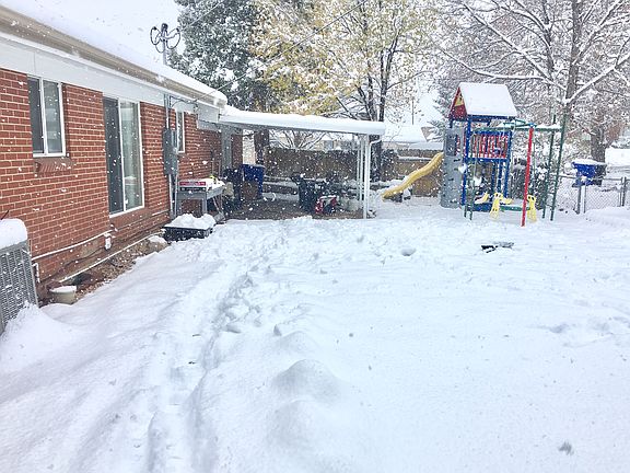 Covered patio/ playground 