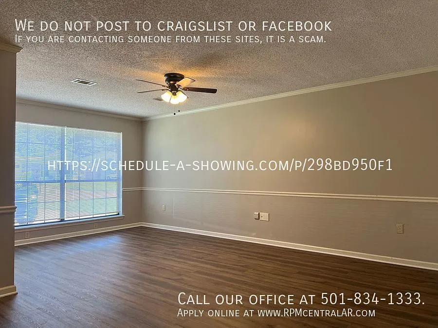 1609 Rushing Circle, Conway AR 72032 - Nice and affordable 3br 2ba near Hendrix College — Photo 3